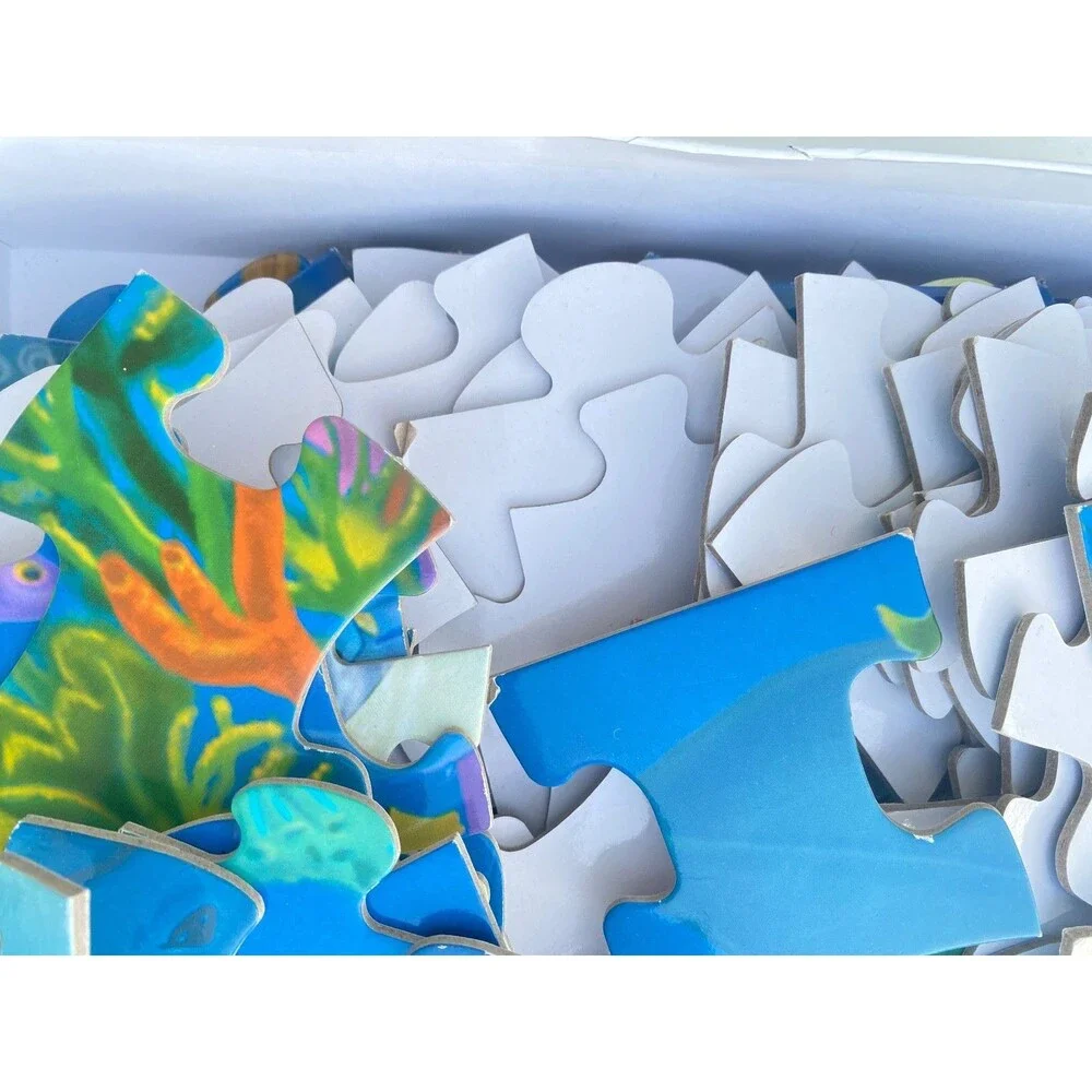 Melissa & Doug Under The Sea - 100 Piece Floor Kids Puzzle 50.5x18.5